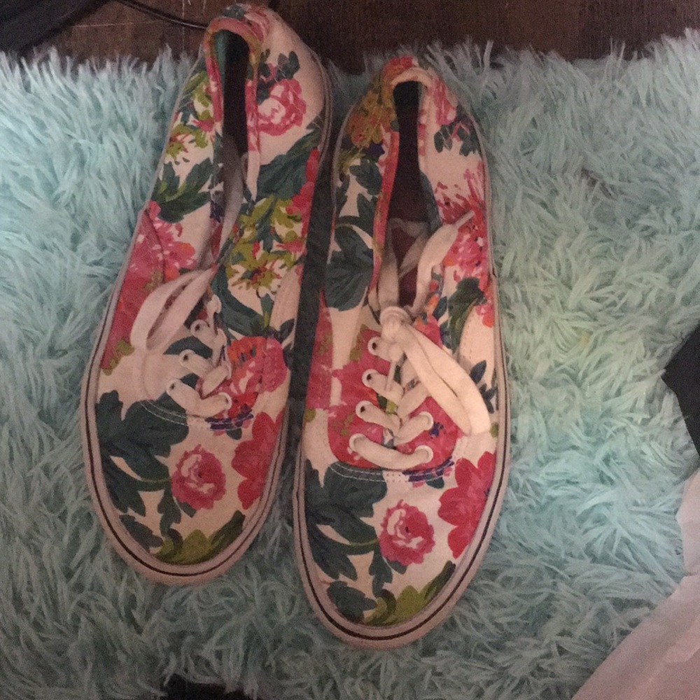 Floral Patterned Sneakers